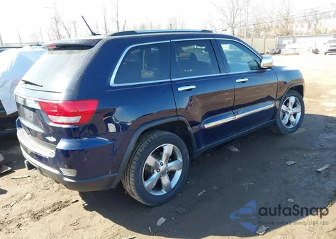 2012 Jeep Grand Cherokee Overland из США, поврежденный, VIN 1C4RJFCG0CC165307